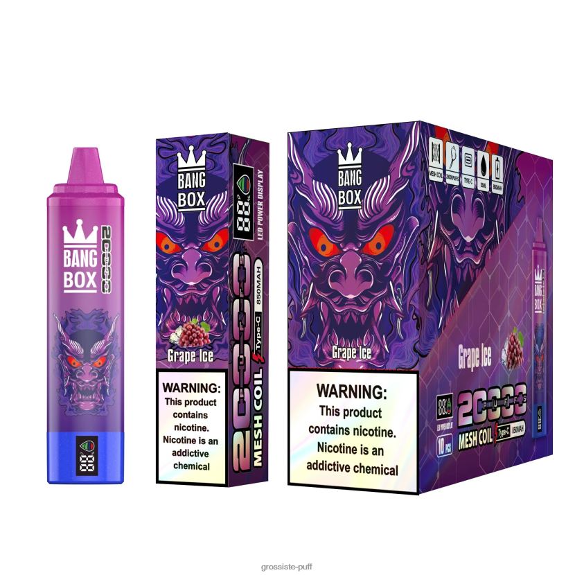 Bang Box 20000 Grape Ice 0FPL40130