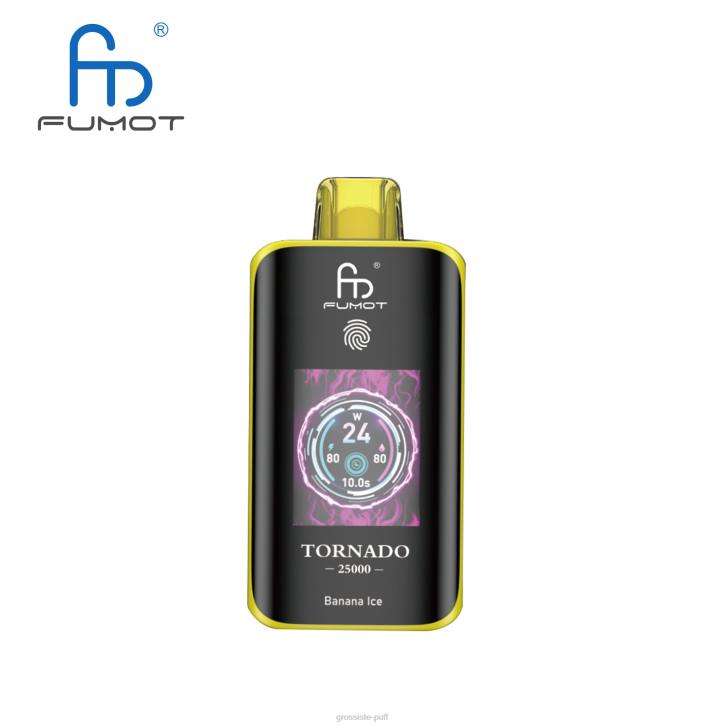 Fumot Tornado 25000 Disposable Vape Banana Ice D06T1 Fumot Tornado 25000 Disposable Vape Banana Ice D06T1