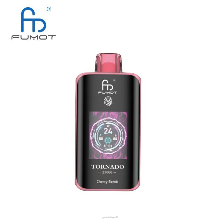 Fumot Tornado 25000 Disposable Vape Cherry Bomb D06T4 Fumot Tornado 25000 Disposable Vape Cherry Bomb D06T4