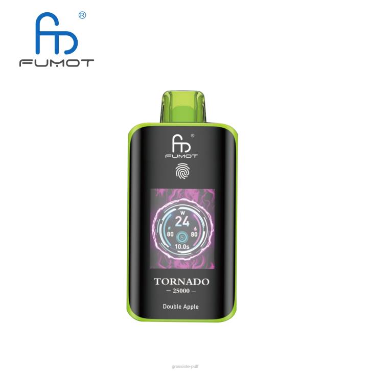 Fumot Tornado 25000 Disposable Vape Double Apple D06T5 Fumot Tornado 25000 Disposable Vape Double Apple D06T5