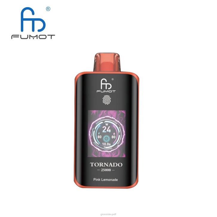 Fumot Tornado 25000 Disposable Vape Pink Lemonade D06T10 Fumot Tornado 25000 Disposable Vape Pink Lemonade D06T10