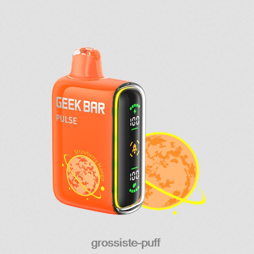 GEEK BAR Pulse Planet Edition 7500 PUFFS/15000 PUFFS Strawberry Mango 0FPL4081