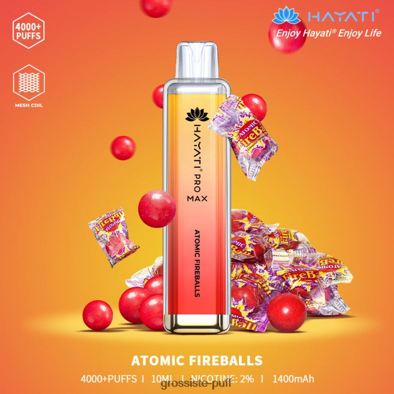Hayati Pro Max 4000 86Z02145 Atomic Fireball