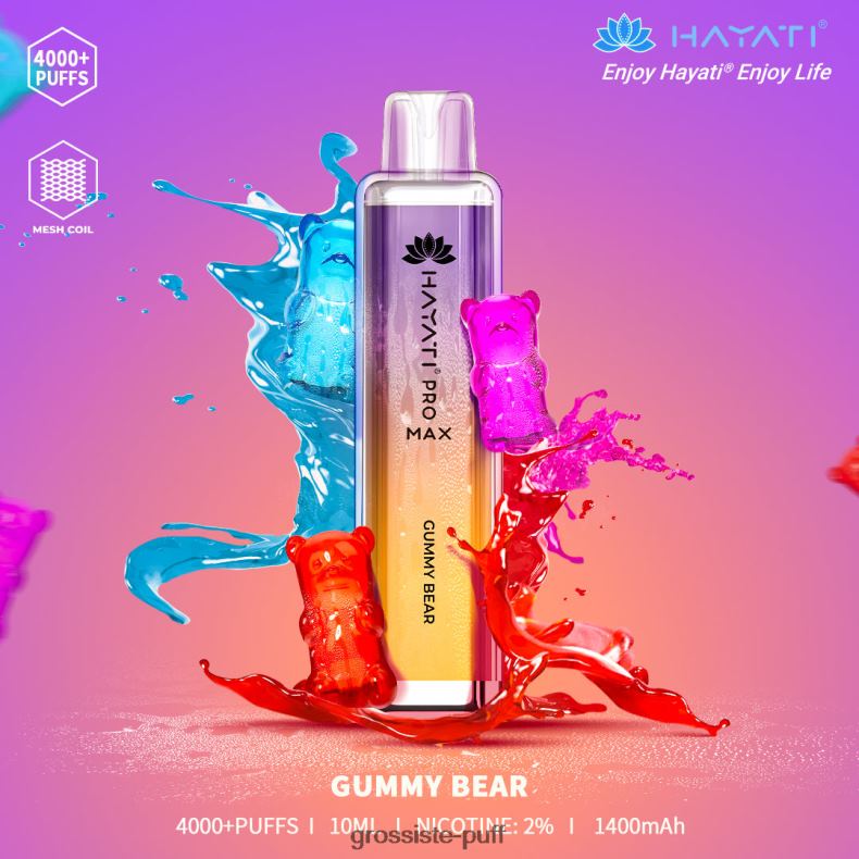 Hayati Pro Max 4000 86Z02161 Gummy Bear