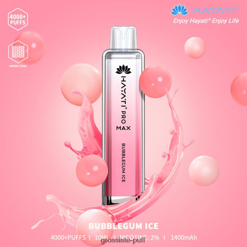 Hayati Pro Max 4000 86Z02187 Bubblegum Ice