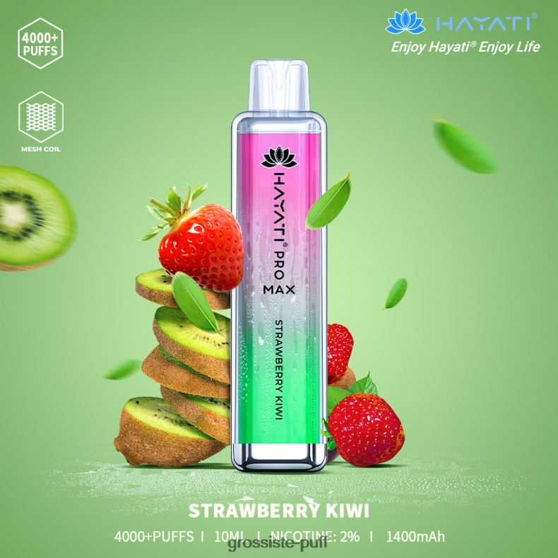 Hayati Pro Max 4000 86Z02190 Strawberry Kiwi