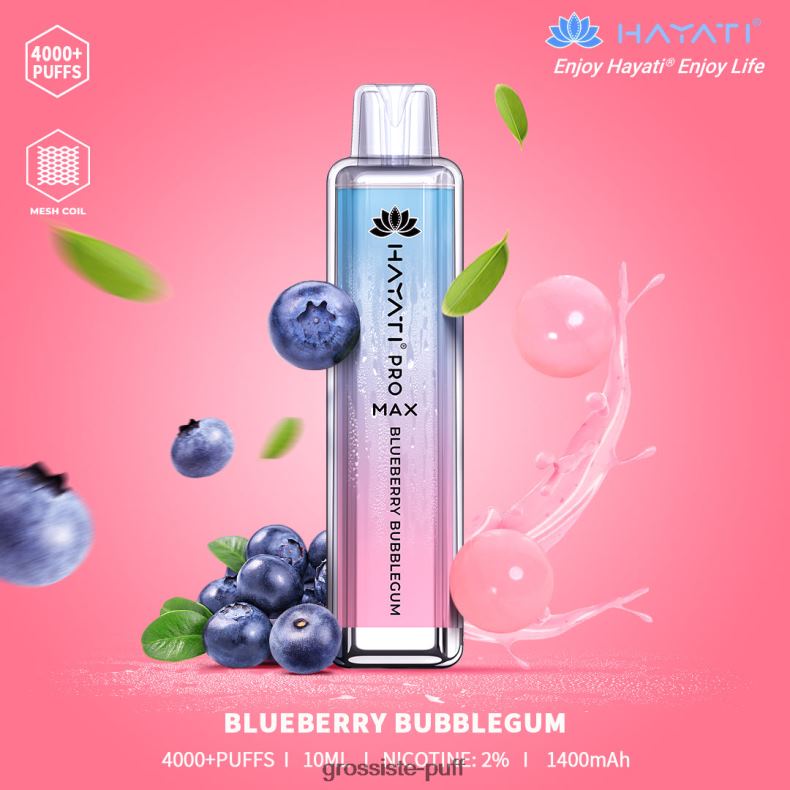 Hayati Pro Max 4000 86Z02193 Blueberry Bubblegum