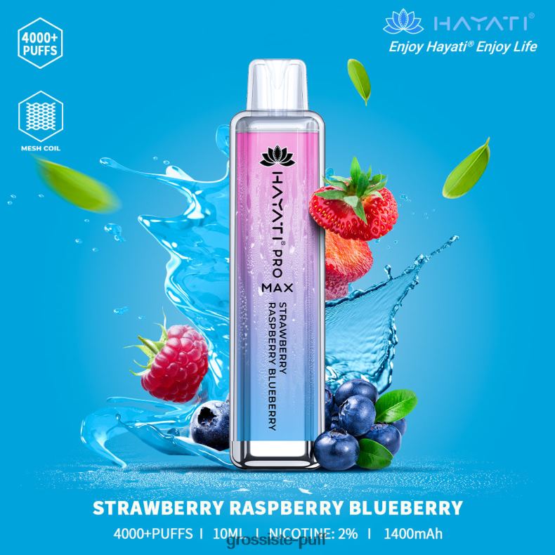 Hayati Pro Max 4000 86Z02197 Strawberry Raspberry Blueberry