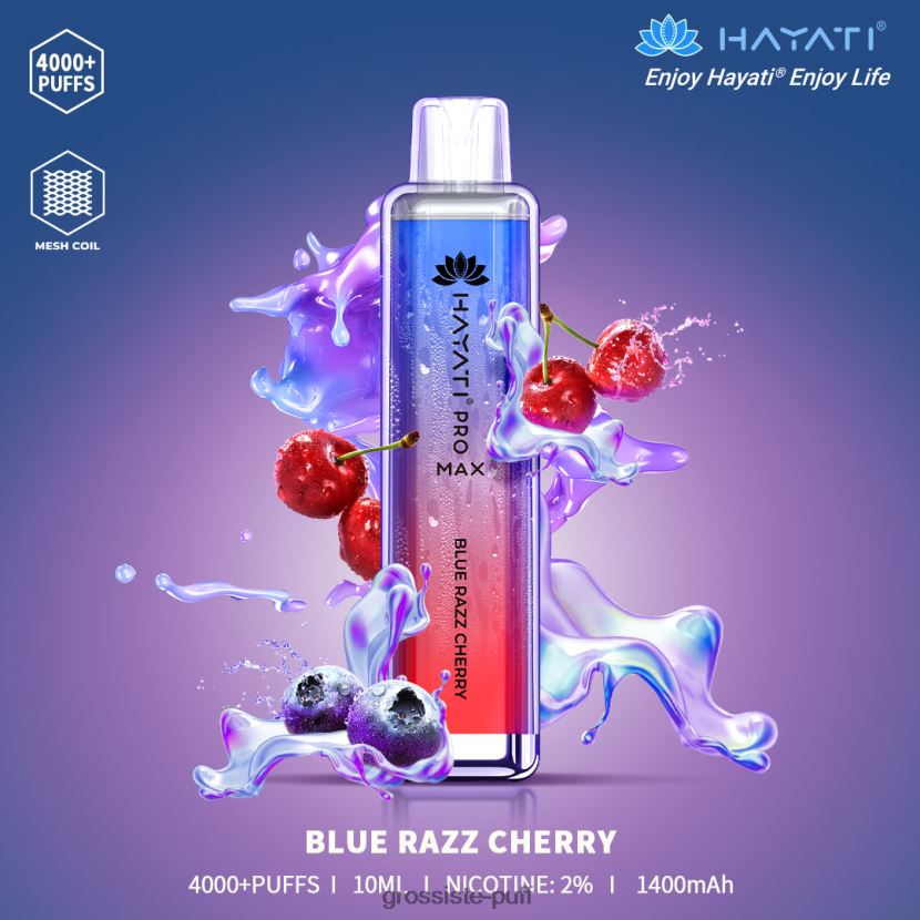 Hayati Pro Max 4000 Blue Razz Cherry 0FPL40148