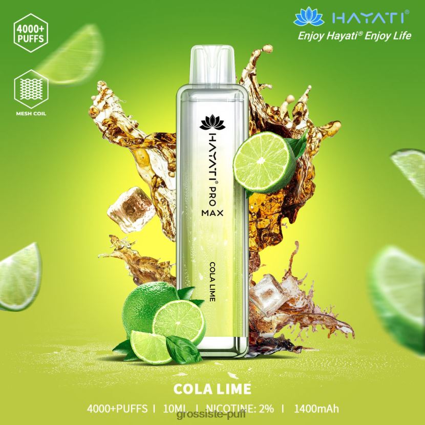 Hayati Pro Max 4000 Cola Lime 0FPL40155