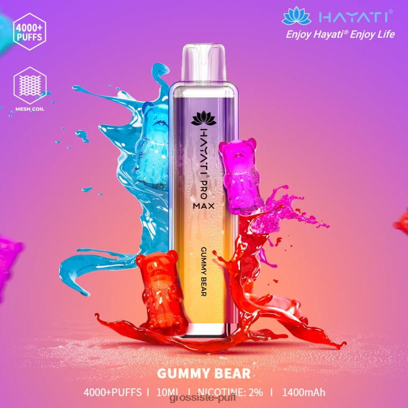 Hayati Pro Max 4000 Gummy Bear 0FPL40159