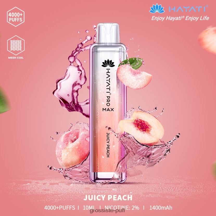 Hayati Pro Max 4000 Juicy Peach 0FPL40162