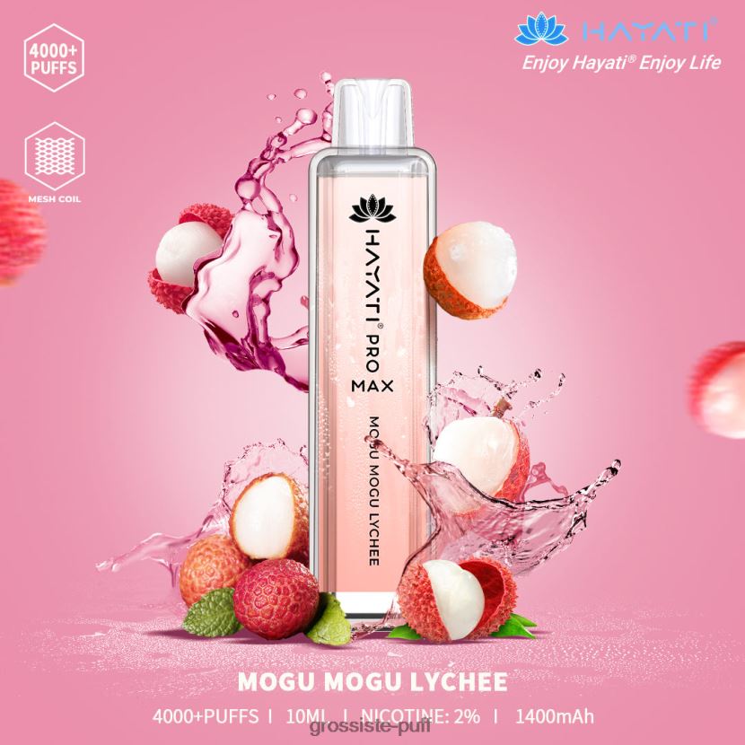 Hayati Pro Max 4000 Mogu Mogu Lychee 0FPL40166