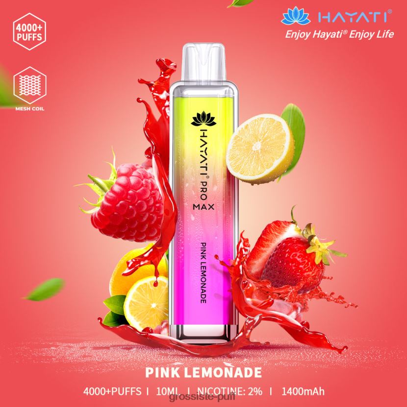 Hayati Pro Max 4000 Pink Lemonade 0FPL40169