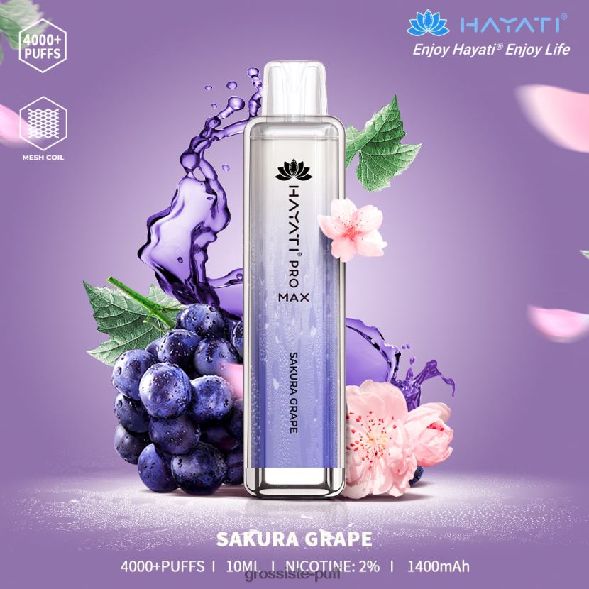 Hayati Pro Max 4000 Sakura Grape 0FPL40173