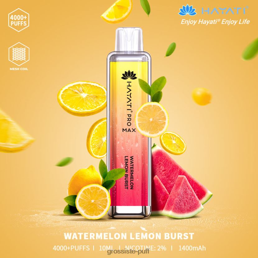 Hayati Pro Max 4000 Watermelon Lemon Burst 0FPL40182