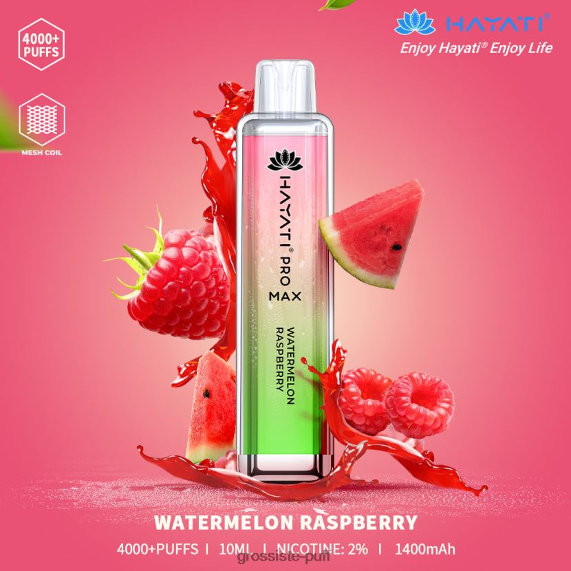 Hayati Pro Max 4000 Watermelon Raspberry 0FPL40197