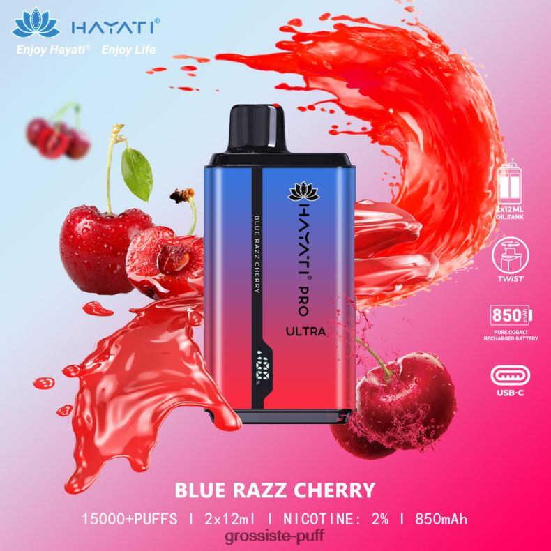Hayati Pro Ultra 86Z02200 Blue Razz Cherry
