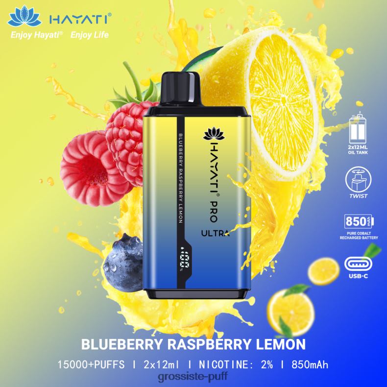 Hayati Pro Ultra 86Z02204 Blueberry Raspberry Lemon