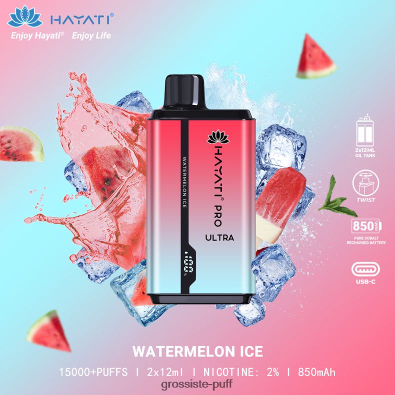Hayati Pro Ultra 86Z02221 Watermelon Ice