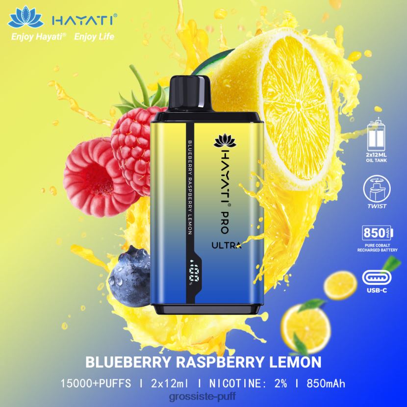 Hayati Pro Ultra Blueberry Raspberry Lemon 0FPL40202