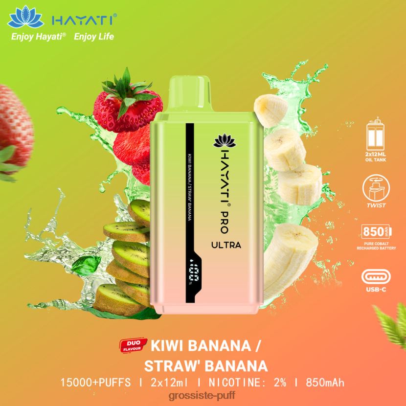 Hayati Pro Ultra Kiwi Banana/Strawberry Banana 0FPL40227