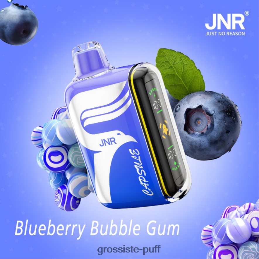 Bubble-gum aux bleuets JNR CAPSULE F6D8V219