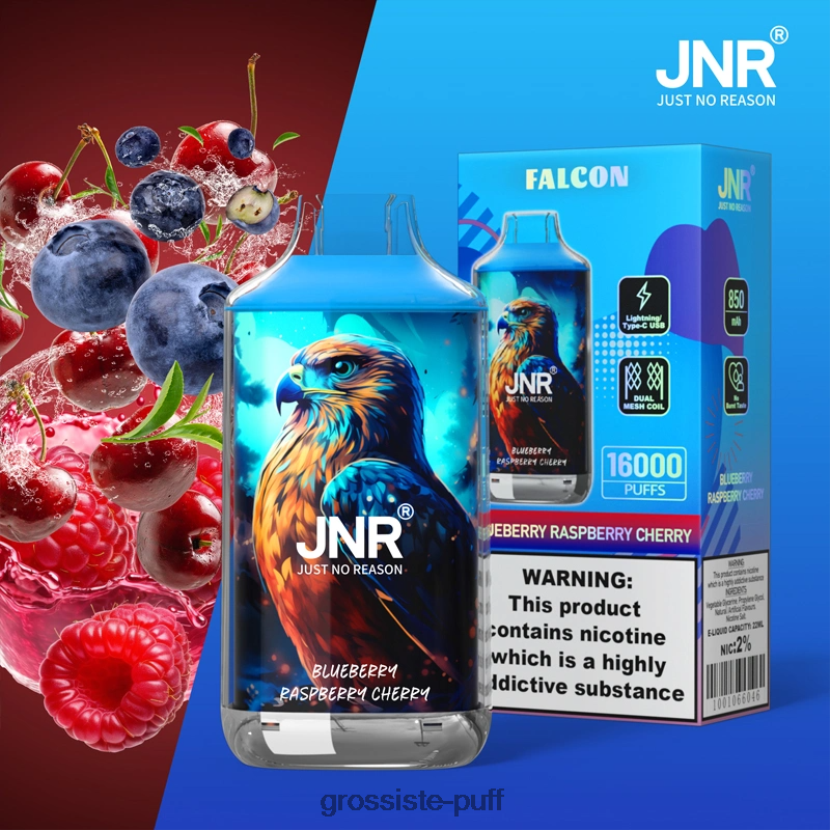 JNR FALCON Blueberry Raspberry Cherry 0FPL40699