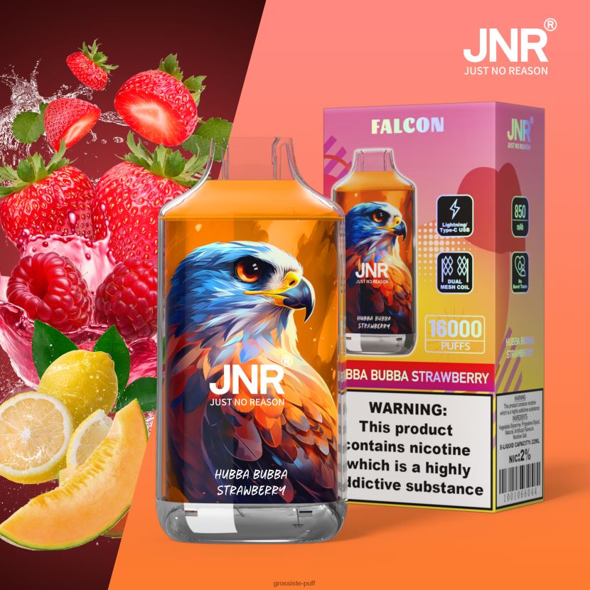 JNR FALCON Hubba Bubba Strawberry 0FPL40706