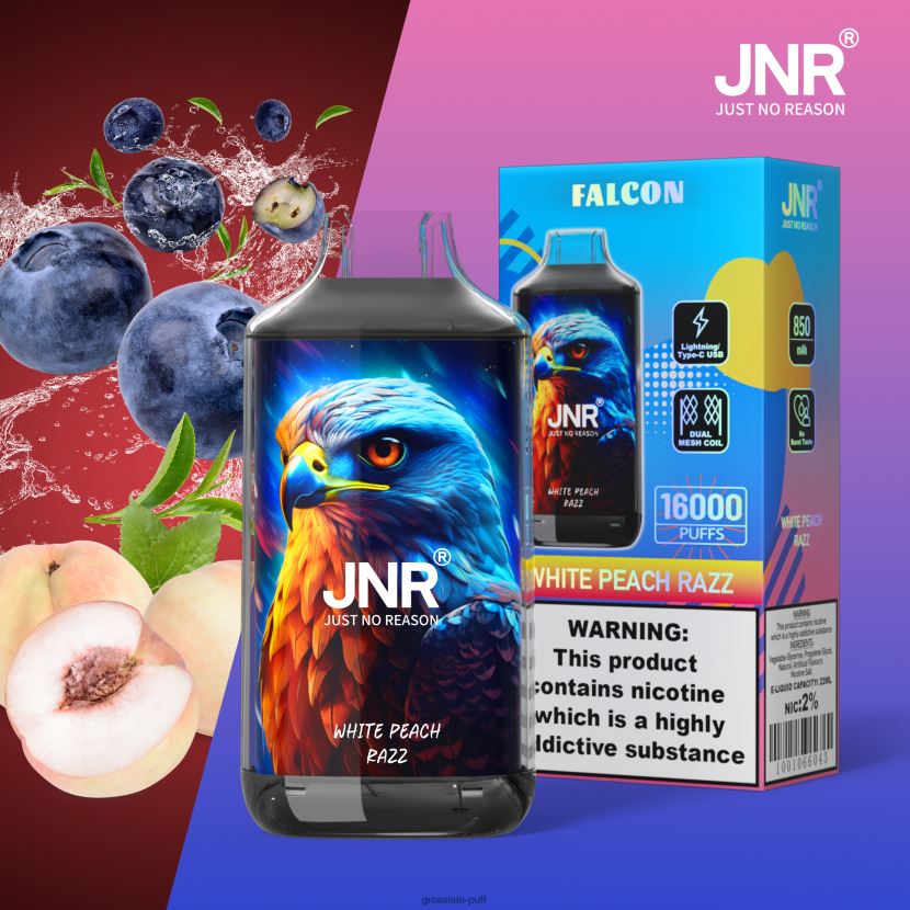 JNR FALCON White Peach Razz 0FPL40724