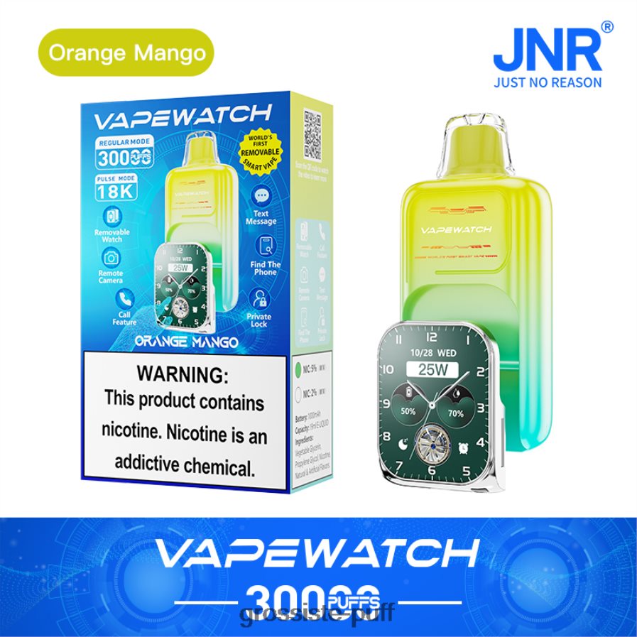 JNR Vape Watch Orange Mango 0NVL422