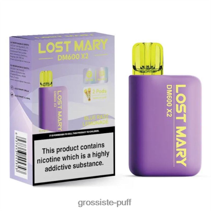 LOST MARY DM600 X2 Blue Razz Lemonade 0FPL40466