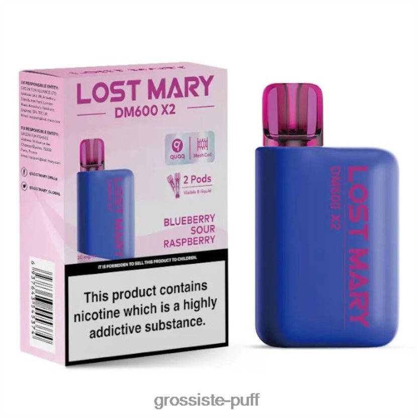 LOST MARY DM600 X2 Blueberry Sour Raspberry 0FPL40469