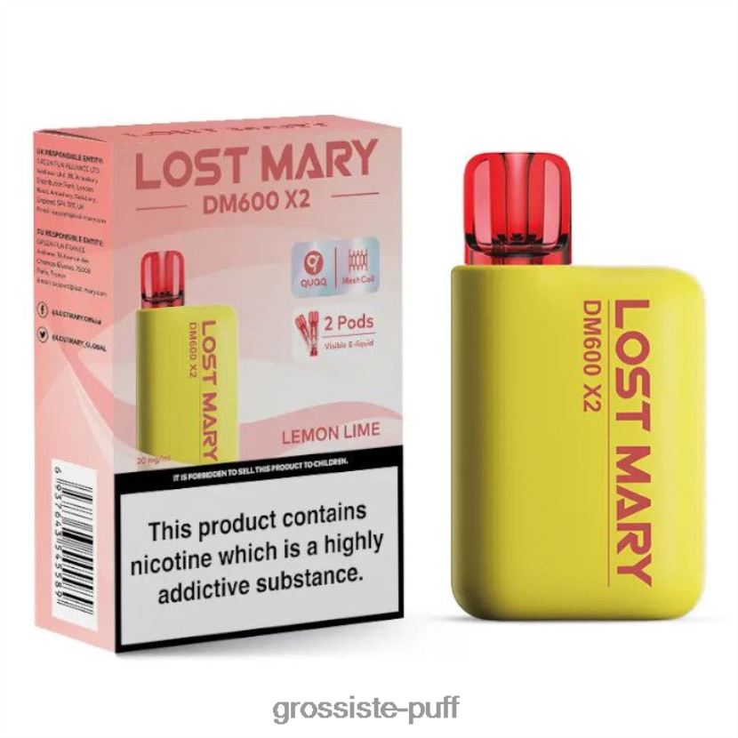 LOST MARY DM600 X2 Lemon Lime 0FPL40474