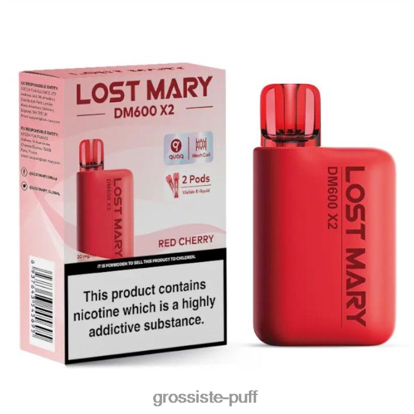 LOST MARY DM600 X2 Red Cherry 0FPL40479