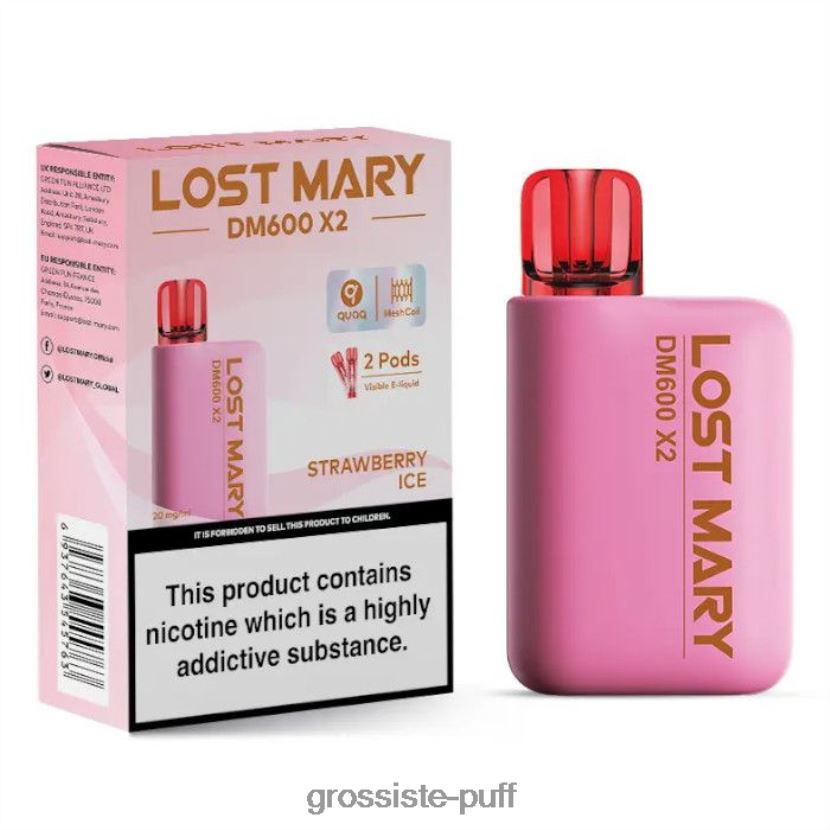 LOST MARY DM600 X2 Strawberry Ice 0FPL40480