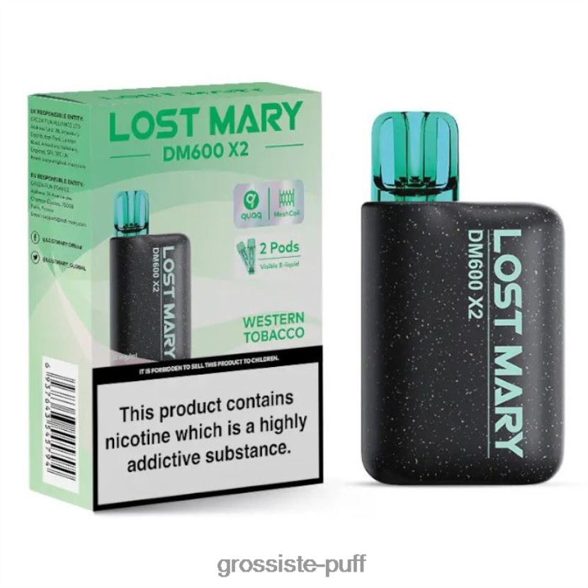 LOST MARY DM600 X2 Western Tobacco 0FPL40483