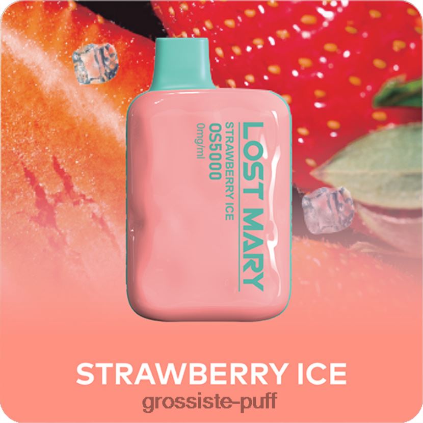 LOST MARY OS5000 0mg/ml Strawberry Ice 0FPL40507