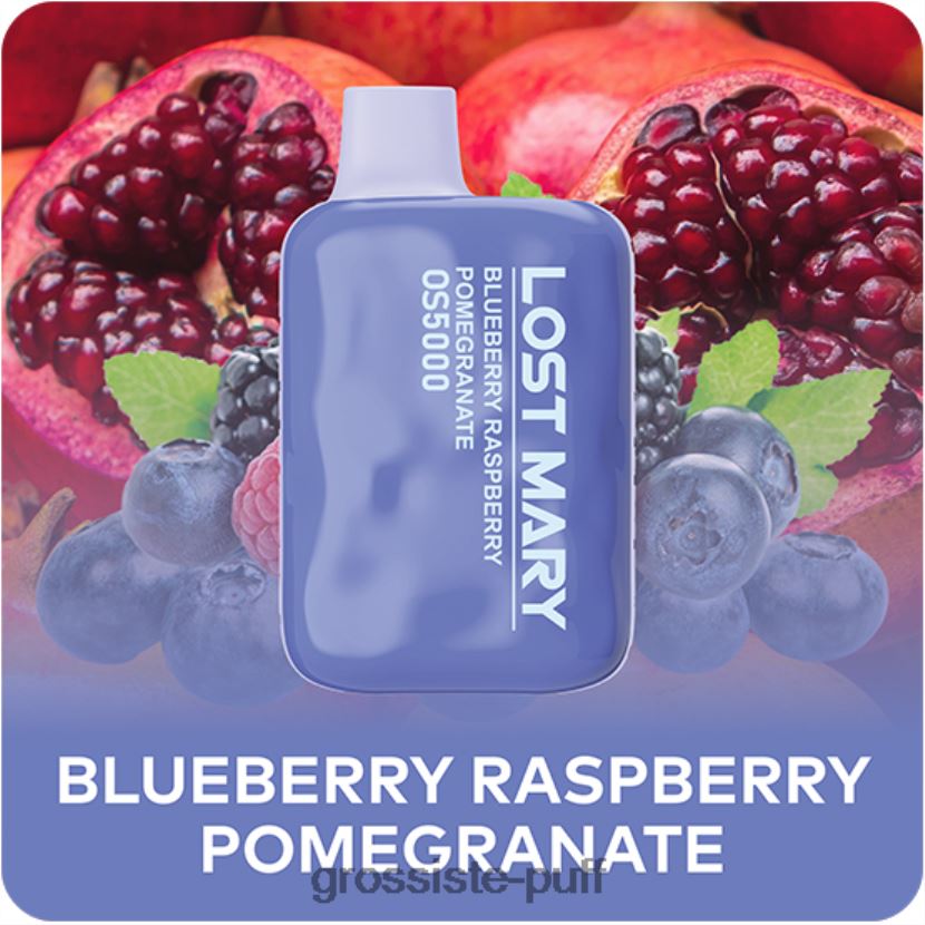 LOST MARY OS5000 Blueberry Raspberry Pomegranate 0FPL40487