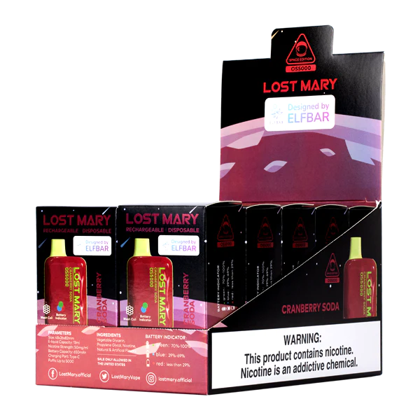 LOST MARY OS5000 Cranberry Soda 0FPL40109