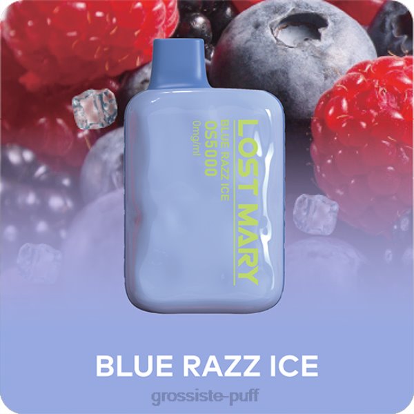 Blue Razz Ice Lost Mary OS5000 0mg/ml N88N43