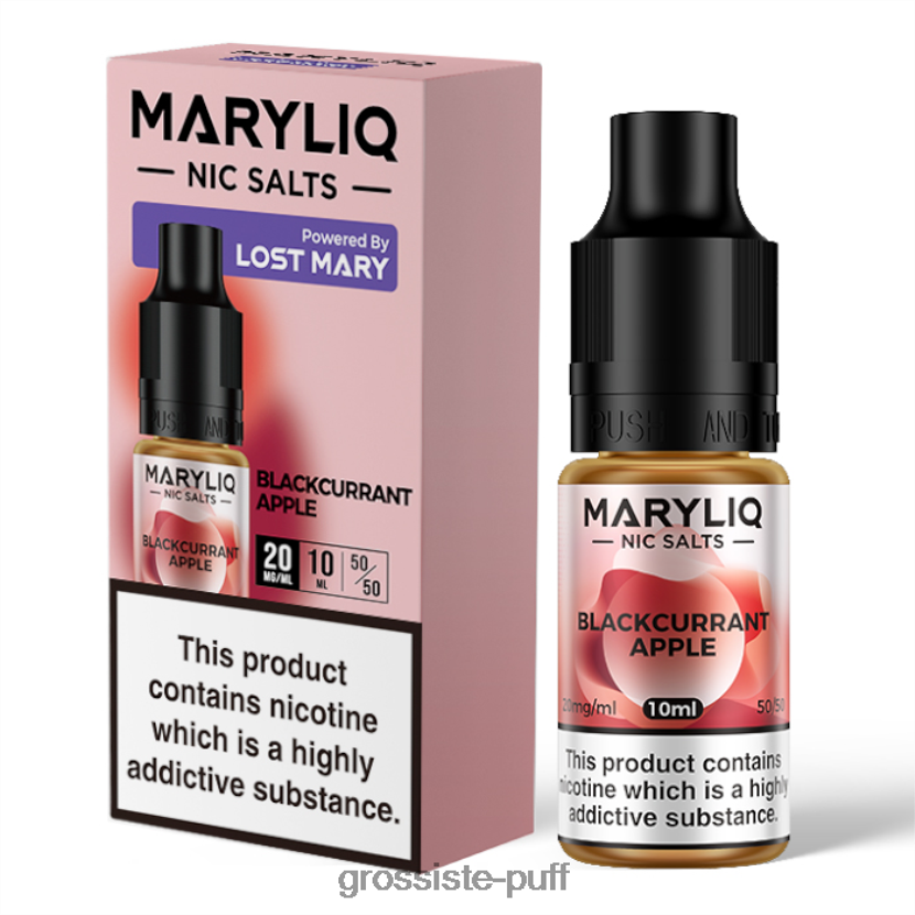 LOST MARY MARYLIQ Nic Salts - 10ml - 20mg Blackcurrant Apple 0FPL40440