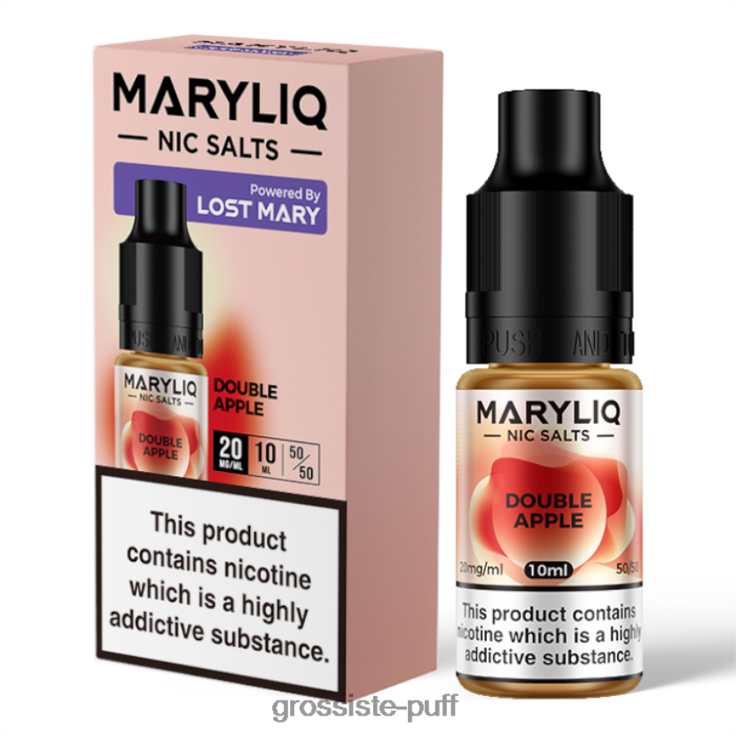 LOST MARY MARYLIQ Nic Salts - 10ml - 20mg Double Apple 0FPL40446