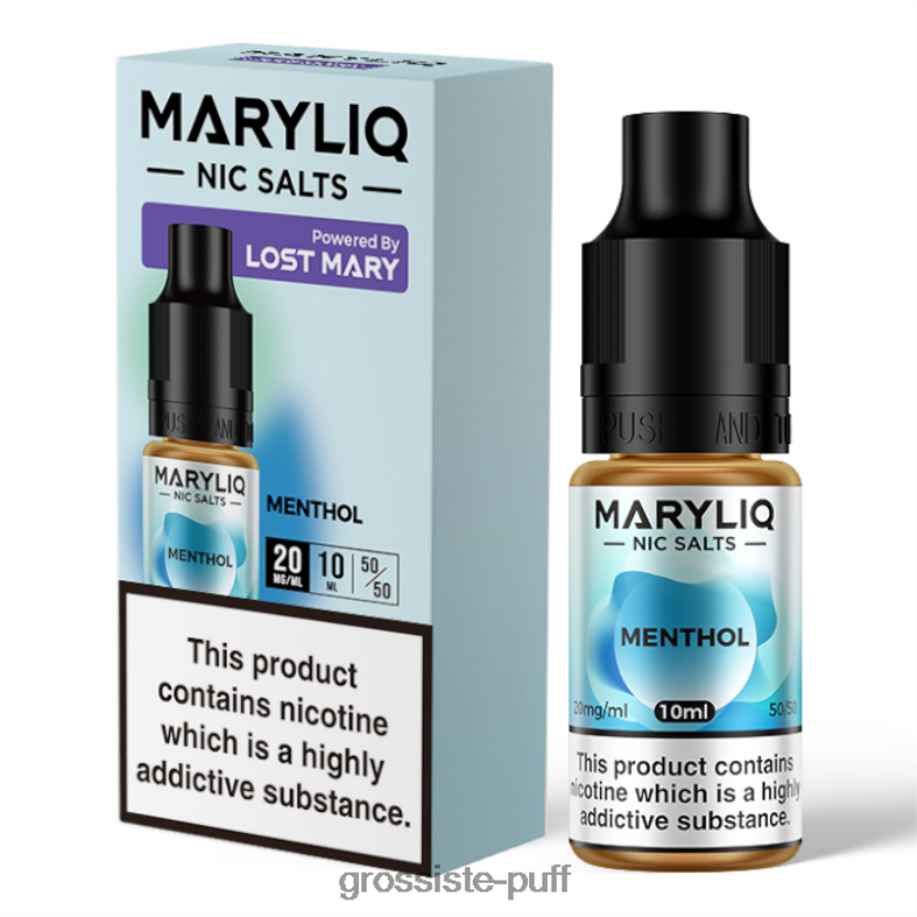 LOST MARY MARYLIQ Nic Salts - 10ml - 20mg Menthol 0FPL40449