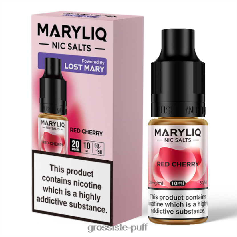 LOST MARY MARYLIQ Nic Salts - 10ml - 20mg Red Cherry 0FPL40455