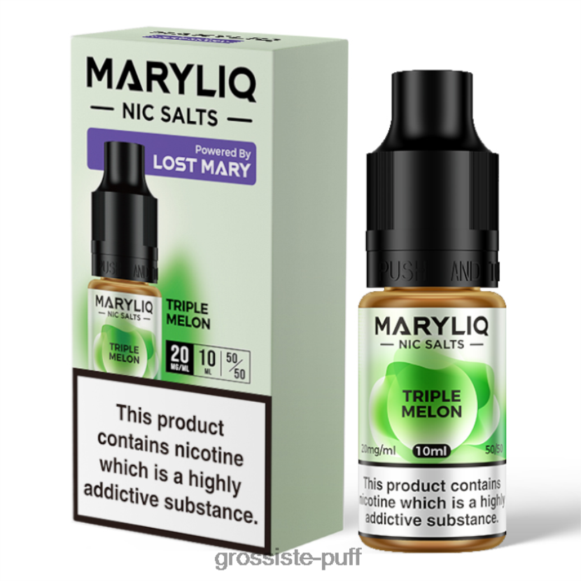 LOST MARY MARYLIQ Nic Salts - 10ml - 20mg Triple Melon 0FPL40460