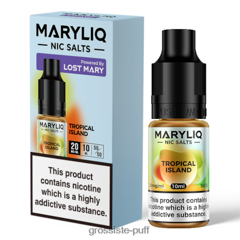 LOST MARY MARYLIQ Nic Salts - 10ml - 20mg Tropical Island 0FPL40461