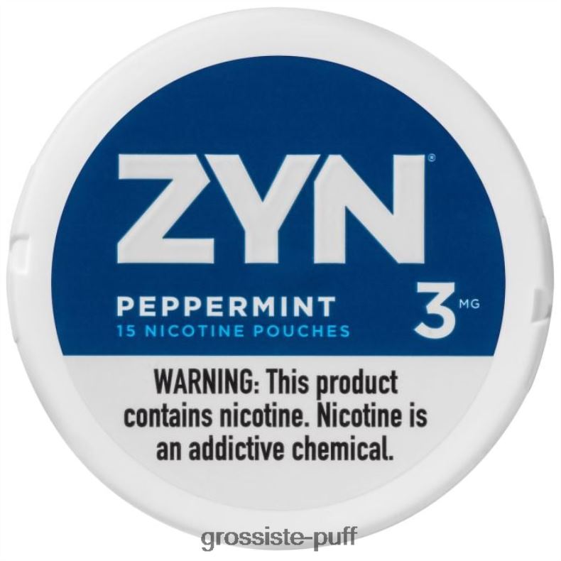 ZYN Nicotine Pouch 3MG 86Z0228 Peppermint