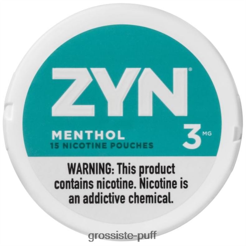 ZYN Nicotine Pouch 3MG 86Z0233 Menthol