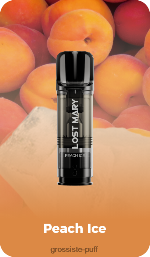 LOST MARY Tappo Pre-Filled Replacement Pods Peach Ice 0FPL40428